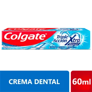 Crema Dental Colgate Triple Acción Extra Blancura 60ml